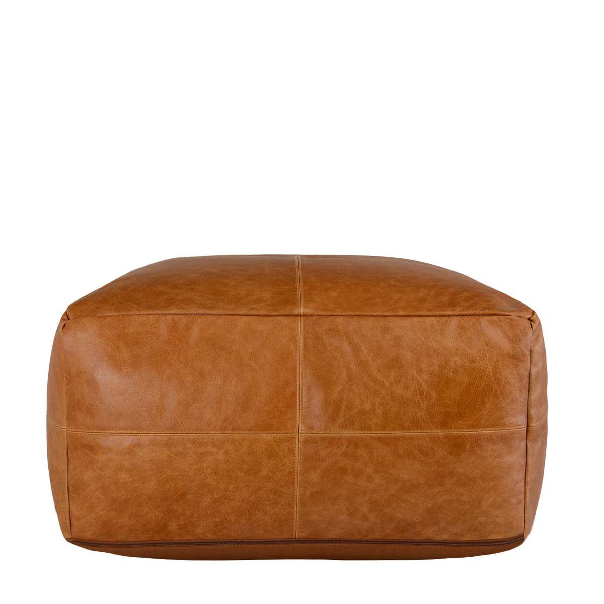 Kona - Leather Pouf