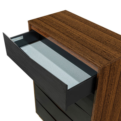 Kayner - 5-Drawer Chest - Charcoal