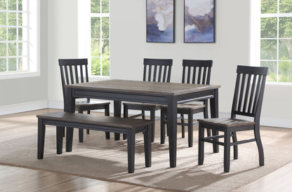 Raven - Noir Dining Table - Dark Brown