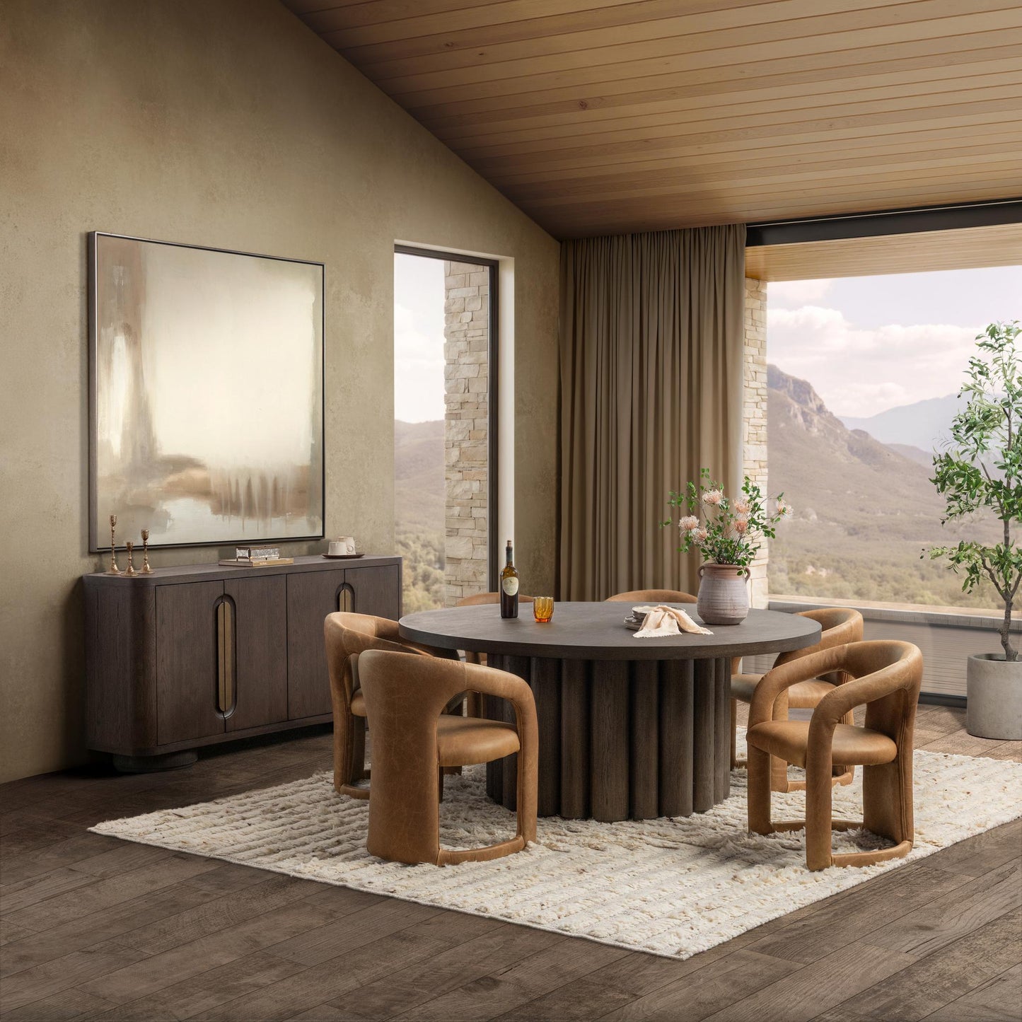 Tiber - 4 Door Buffet