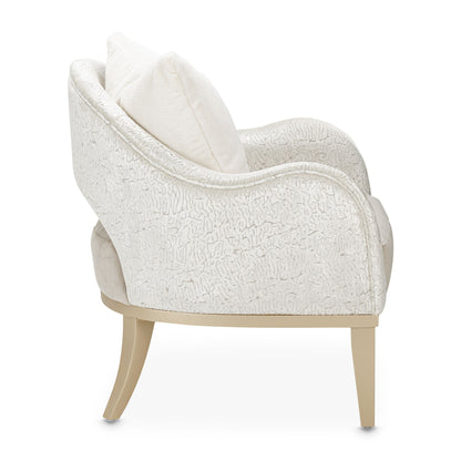 Yvette - Accent Chair - Porcini / Medium Champagne