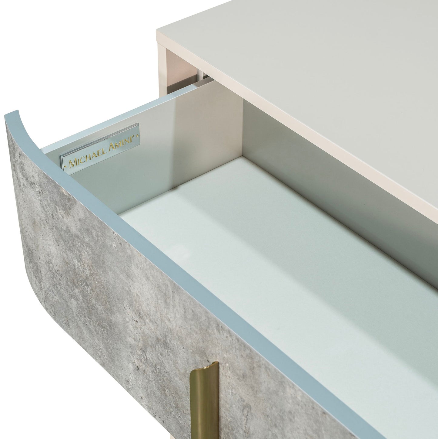 Pavira - 5-Drawer Chest - Stone