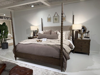Seraphina - Upholstered Poster Bed