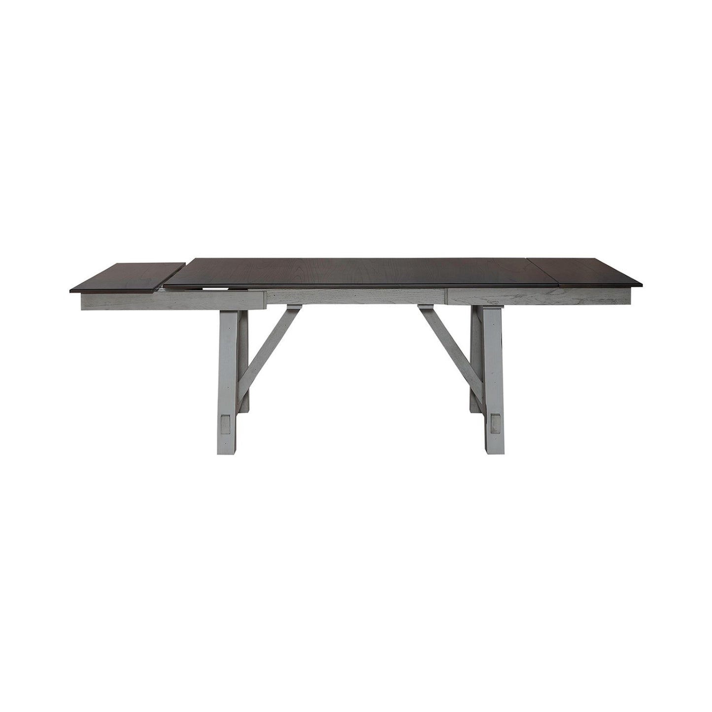 Newport - Trestle Table Top - Dark Brown