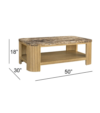 Arlo - Coffee Table - Pale Oak