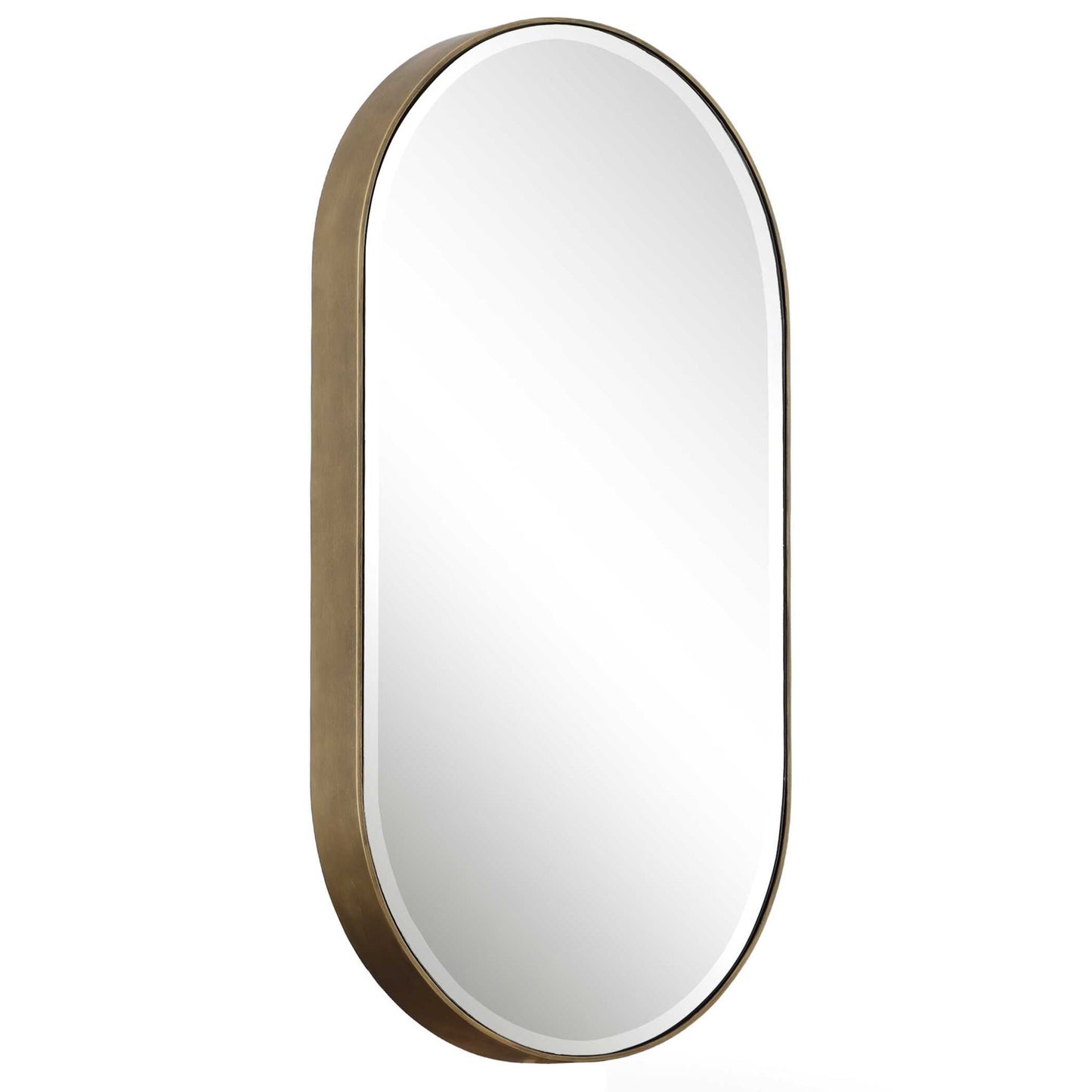 Lago - Oval Gold Mirror