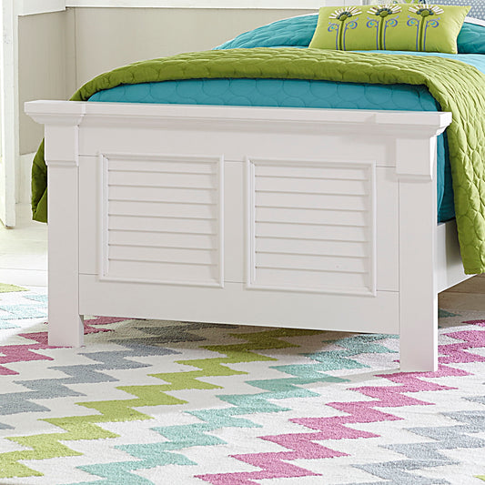 Summer House - Twin Panel Footboard - Oyster White