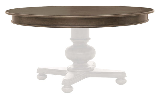 Saddle Creek - Round Table Top - Timber Brown