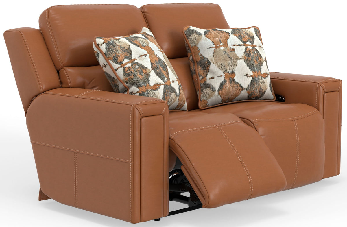 Arezzo - Power Headrest Power Reclining Loveseat With Zero Gravity/Extended Ottoman