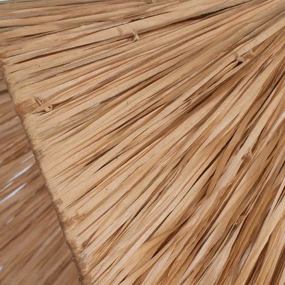 Bend - 1 Light Raffia Pendant - Light Brown