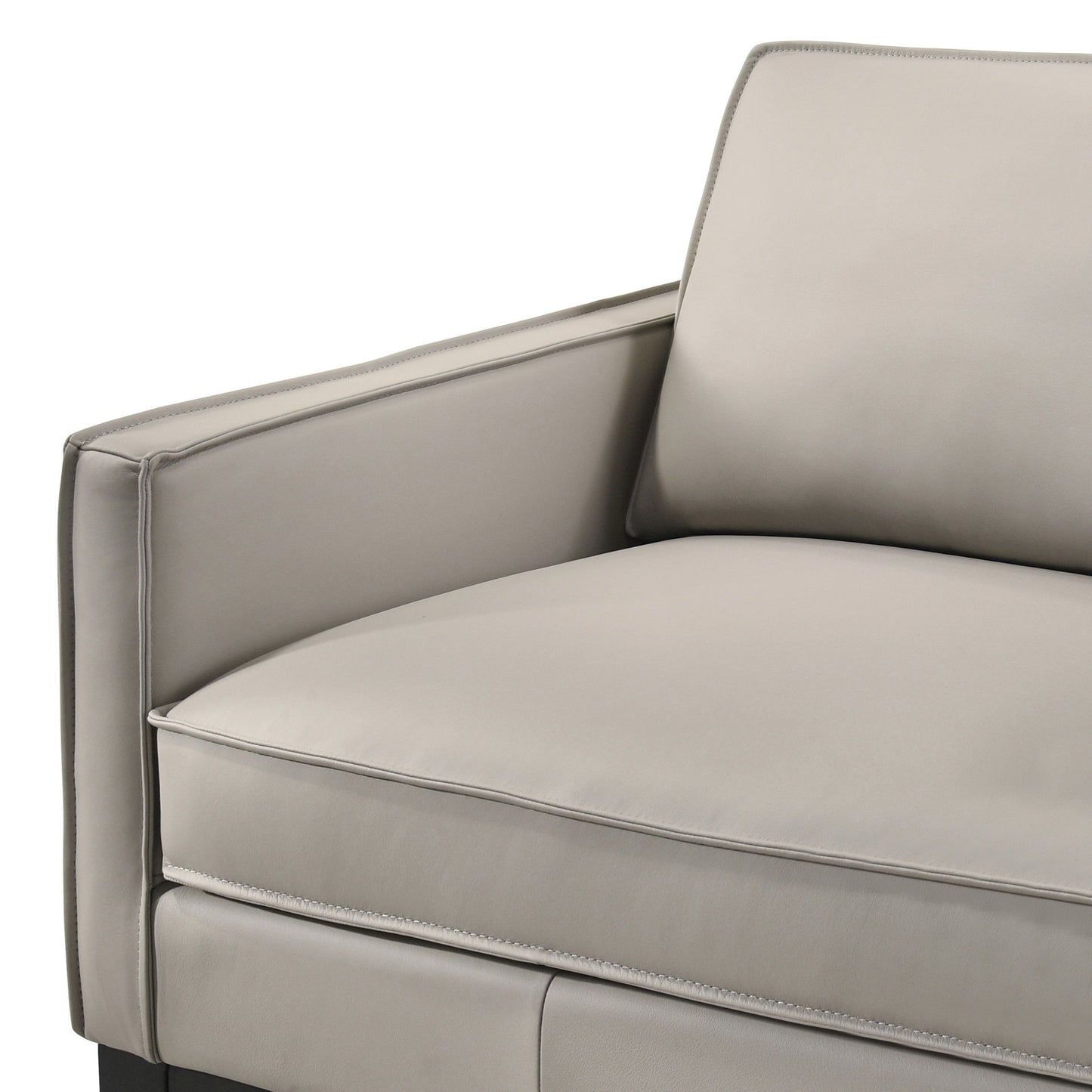 Aaron - Loveseat - Mist Gray