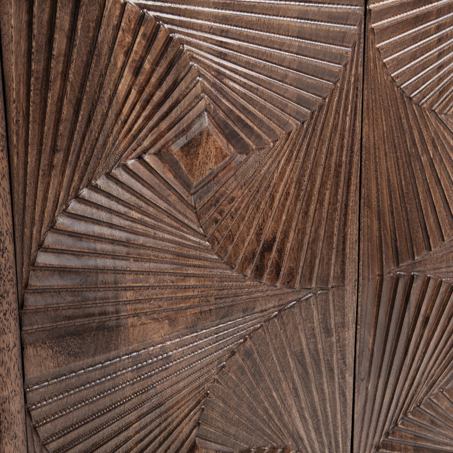 Lina - 4 Door Cabinet - Kona Brown