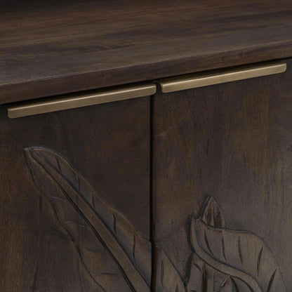 Ledro - Wood 4 Door Buffet