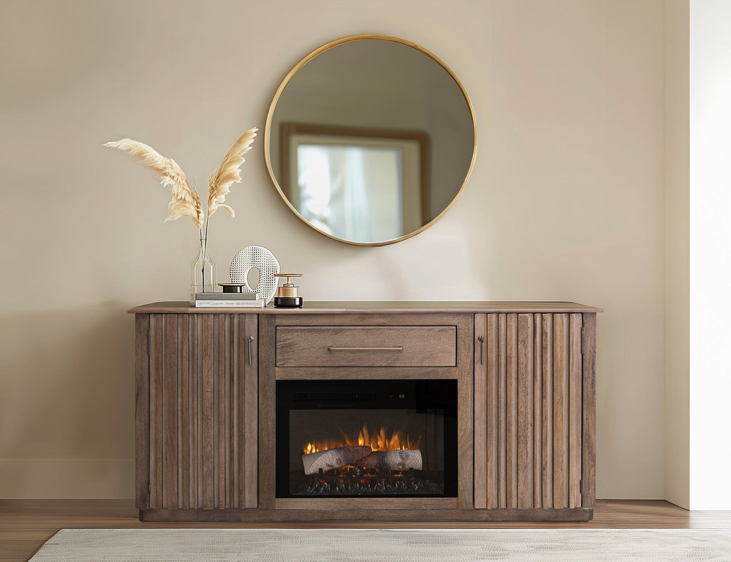 Mezquite - 70" Electric Fireplace