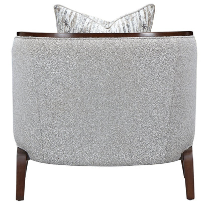 Houston - Matching Chair - Pebble / Walnut