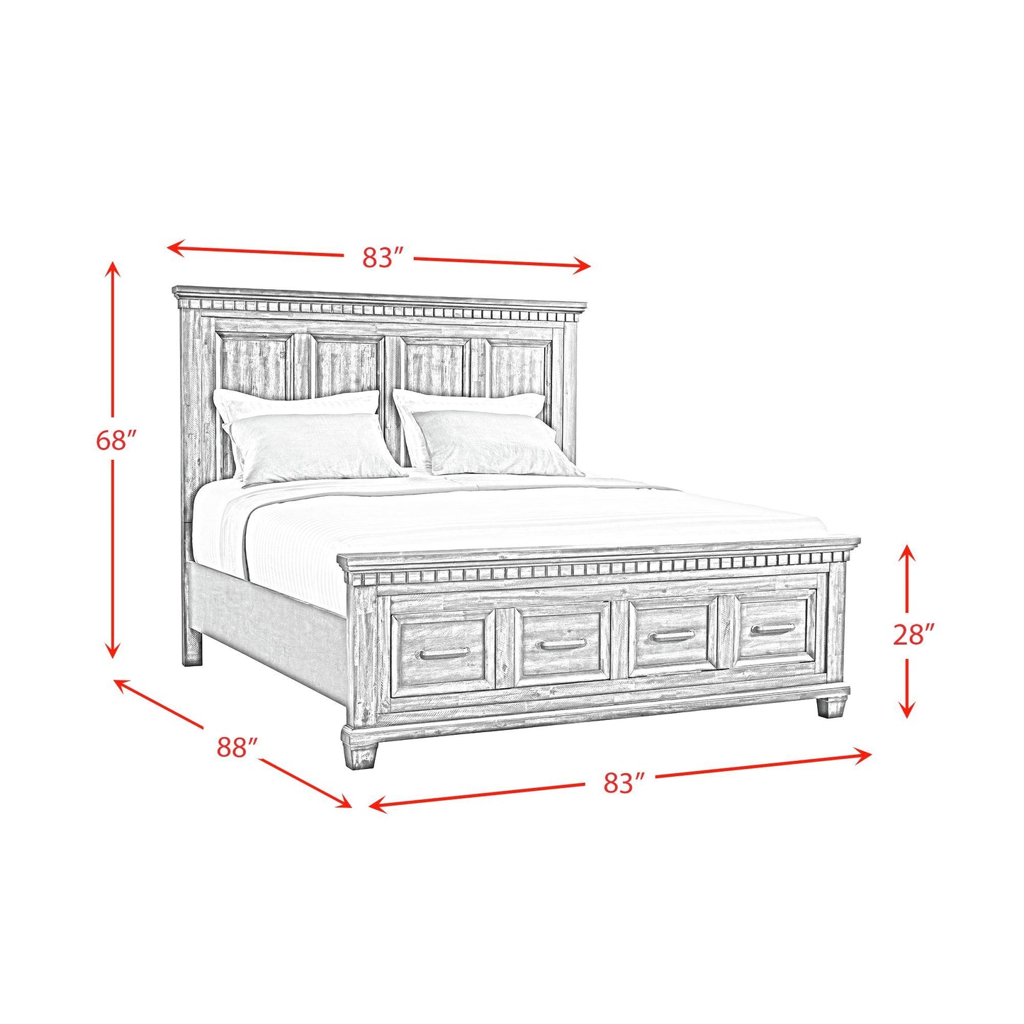 Mccoy - Storage Bed