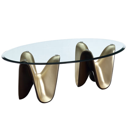 Houston - Cocktail Table - Brushed Gold