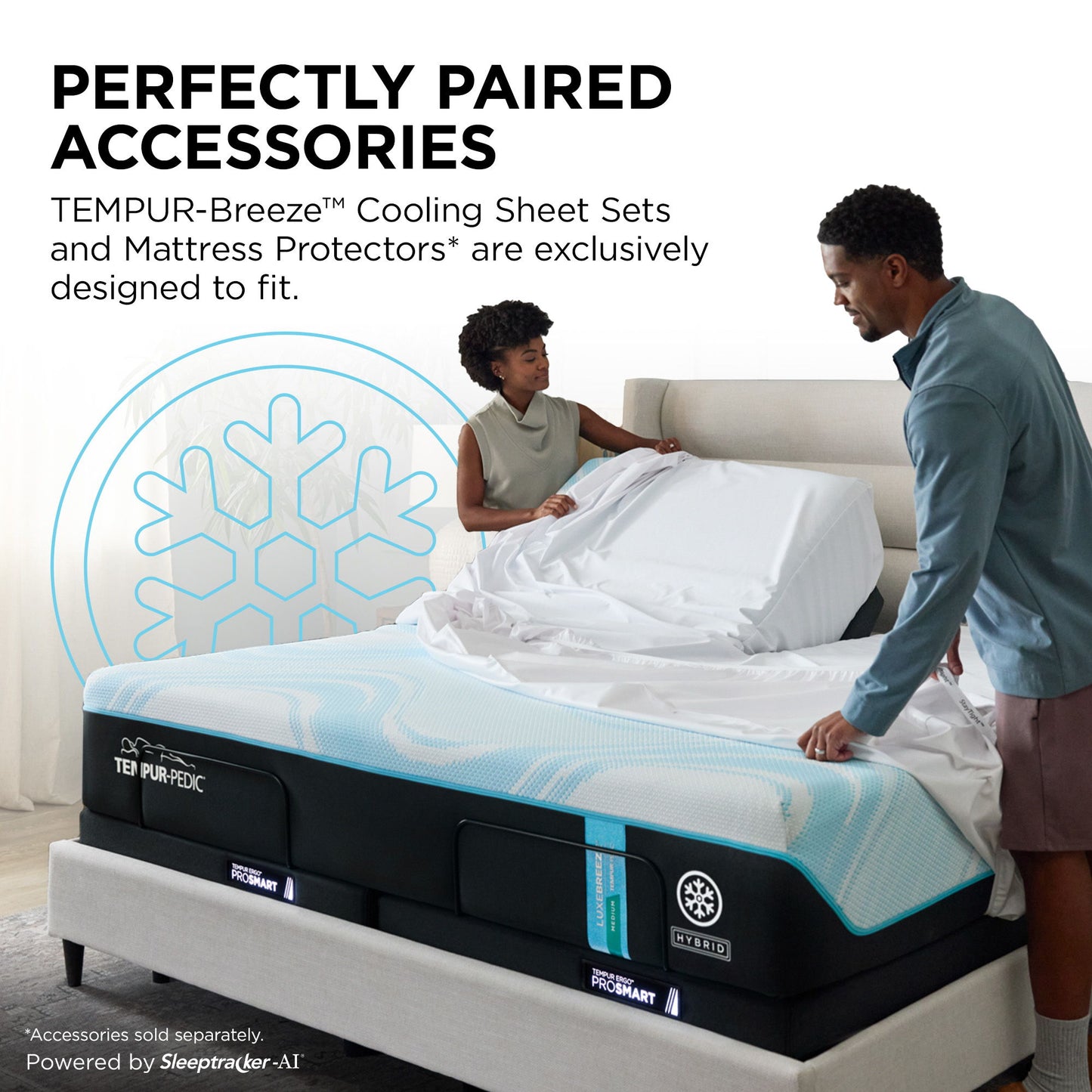 Tempur-Breeze - Firm Mattress - Split Head King