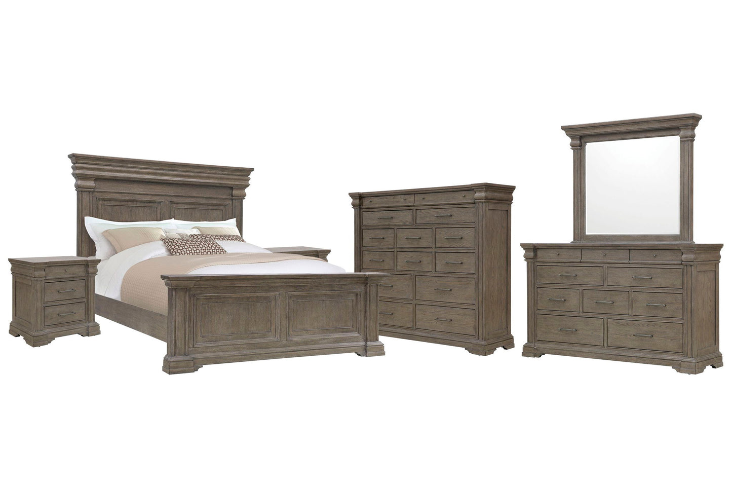 Madison Ridge - Bedroom Set With Panel Bed