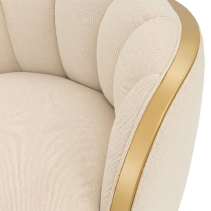 Scotts Square - Chairside Table - Light Champagne