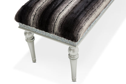 Melrose Plaza - Bed Bench - Dove