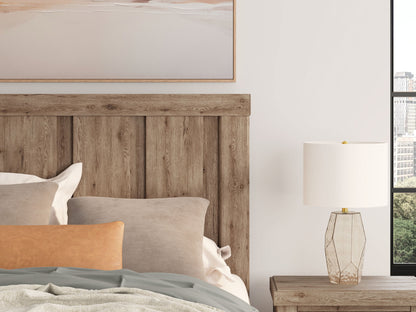 Oliandon - Panel Storage Bed