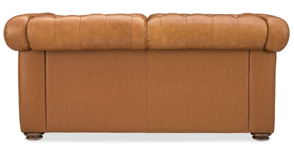 MS - Glover Power Reclining Loveseat With Power Headrest - Brown
