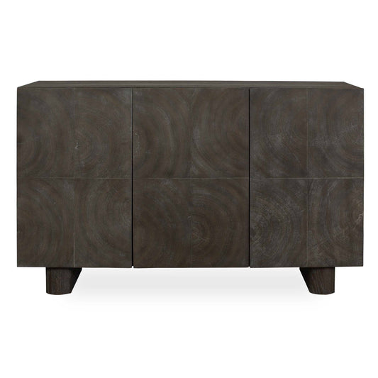 Phineas - 3 Door Modern Cabinet - Woodtone