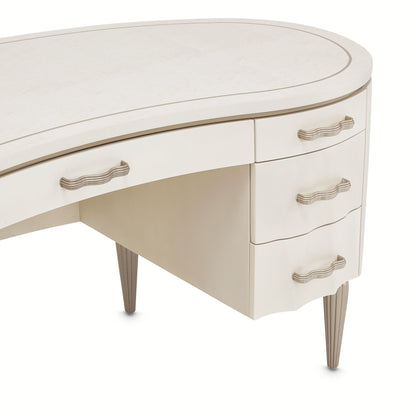 London Place - Desk - Creamy Pearl
