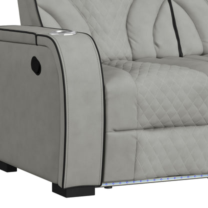 Blitz - Motion Sofa With DDT, Reading Light, Wireless Charger And LED