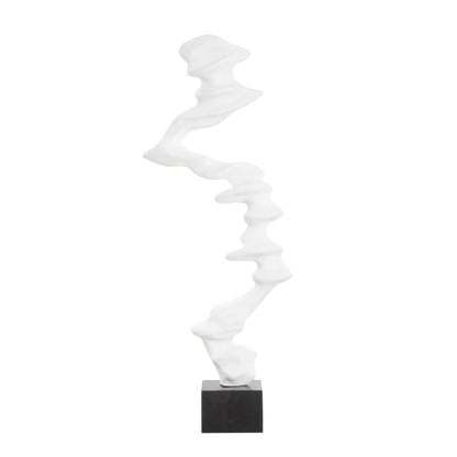 Flux - Indoor-Outdoor Sculpture - White