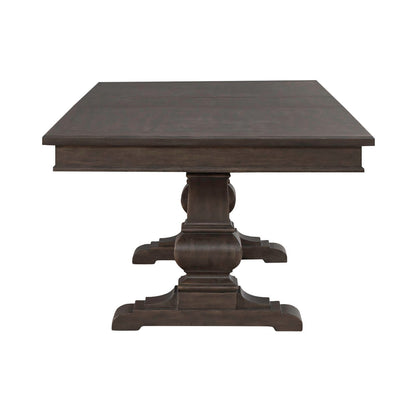 Paradise Valley - Trestle Table Base - Saddle Brown