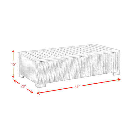 Ollie - Rectangular Coffee Table - Tan