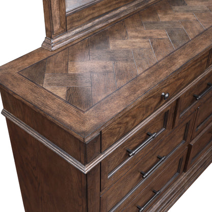 Mar Vista - Mirror - Walnut