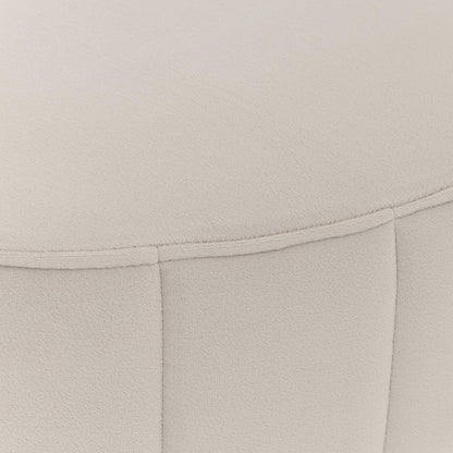 Signature Beds & Benches - Orchid Velvet Accent Bench - Gray / Chrome