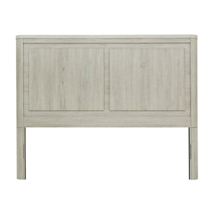 Modern Play - King Panel Headboard & Footboard - Natural White