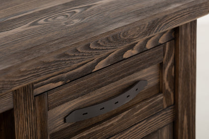 Dutton - TV Stand For Electric Fireplace - Rookwood Brown