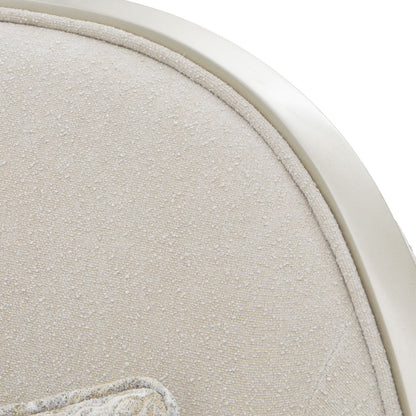 La Marisia - Chenille Accent Chair - Tranquil / Light Champagne