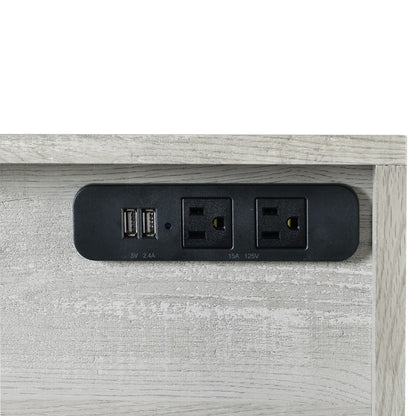Preston - Desk - Gray