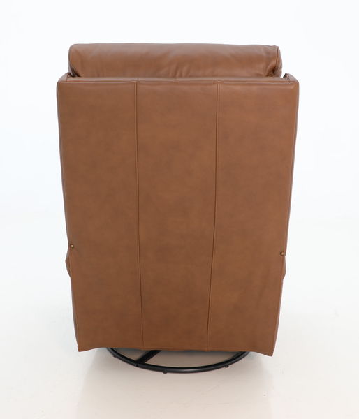 Crews - Swivel Glider Recliner - Saddle