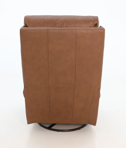 Crews - Swivel Glider Recliner - Saddle