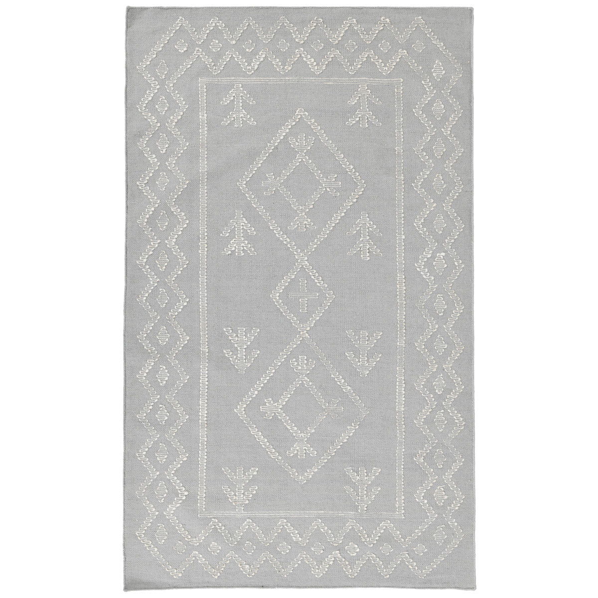 Comporta - 2' x 3' Lagos Rug - Gray / Ivory