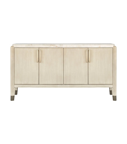 Gavin - Server - Driftwood Oak / White Marble