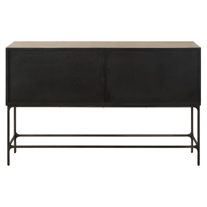 Lunar - 4 Door Elm Wood Cabinet