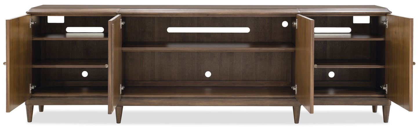 Melange - Burleigh Entertainment Console - Dark Brown