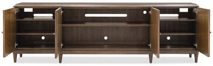 Melange - Burleigh Entertainment Console - Dark Brown
