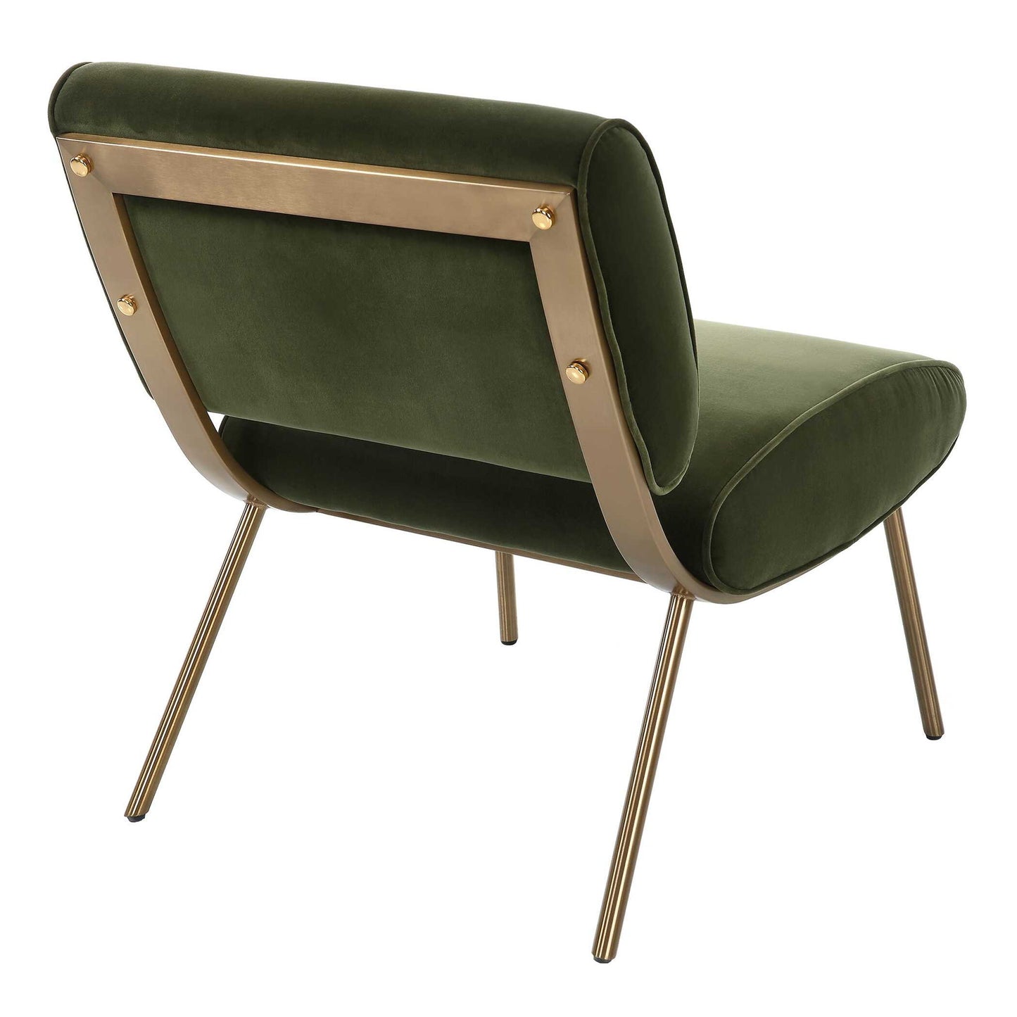 Knoll - Mid-Century Accent Chair - Green