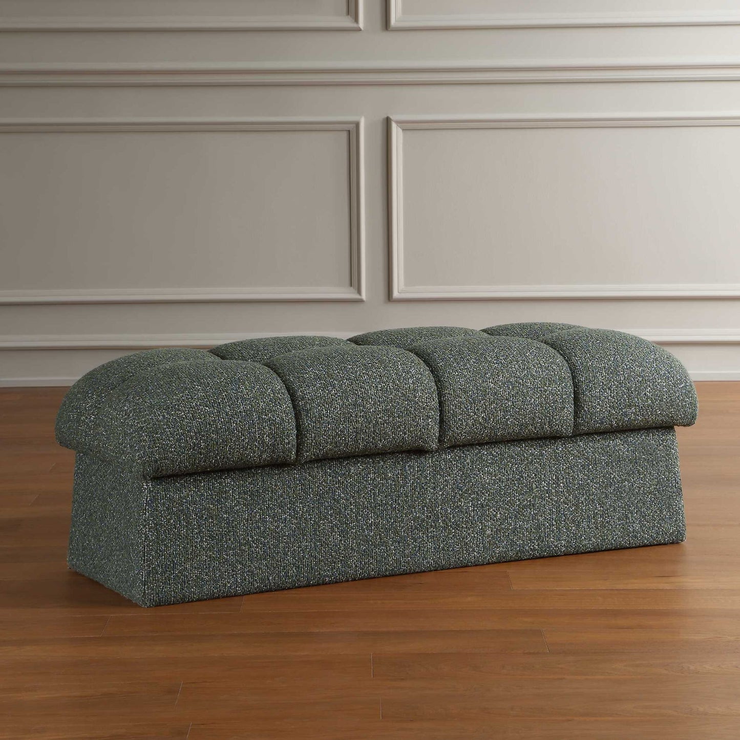 Harlem - Bench - Moss Green / Lake Blue
