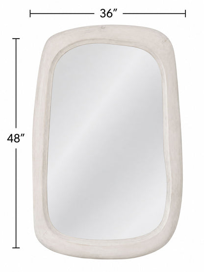 Simone - Wall Mirror - White