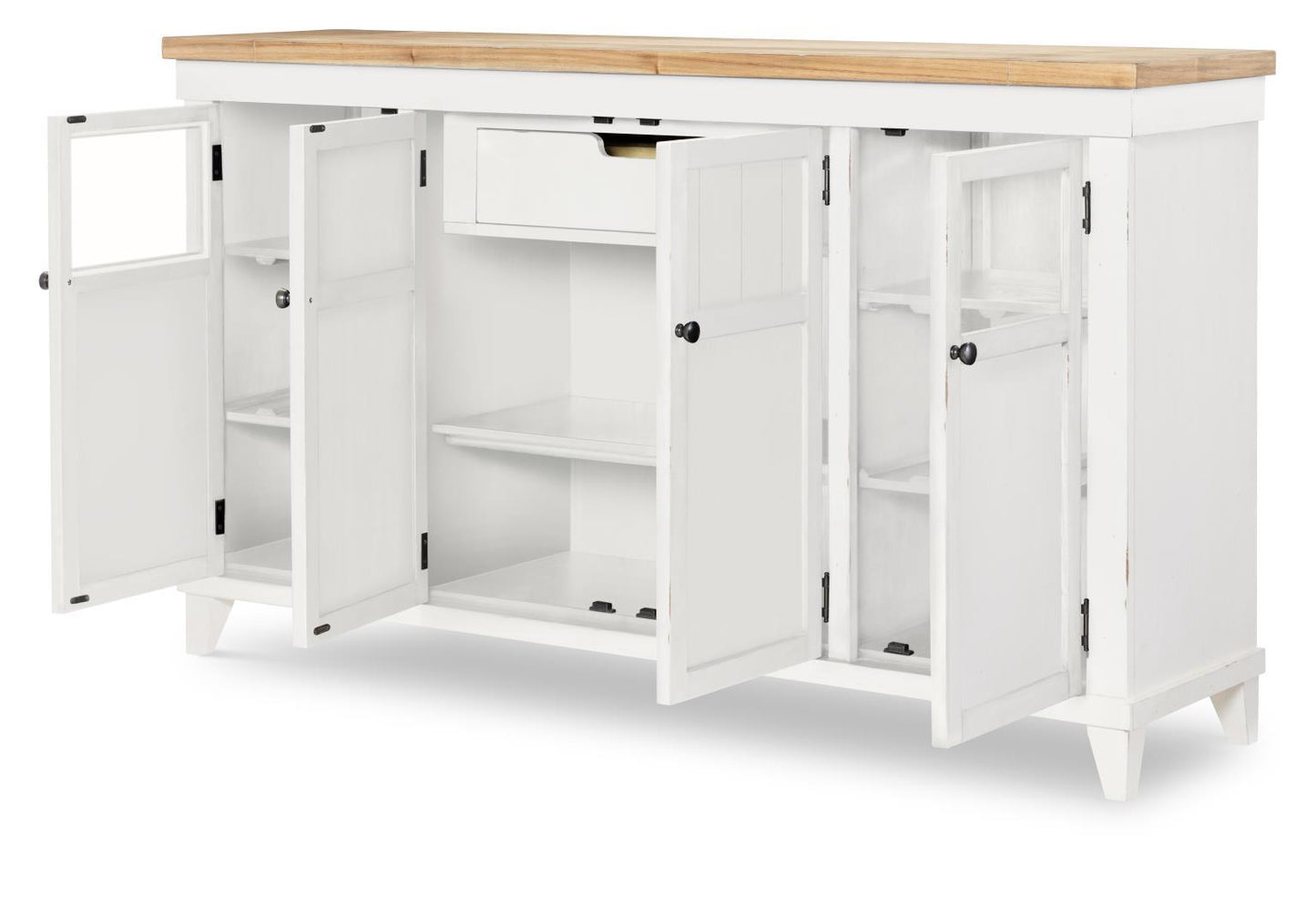 XXX's And OOO's - Credenza - Two Tone